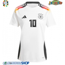 Maglie da calcio Germania Jamal Musiala #10 Prima Maglia Femminile Europei 2024 Manica Corta